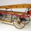 Model Trailways Hook And Ladder Wagon 1:12 Scale
