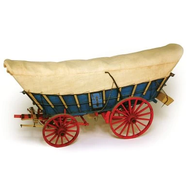 Model Trailways Conestoga Wagon 1:12 Scale