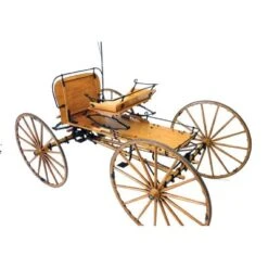 Model Trailways Western Mountain Buckboard Wagon 1:12 Scale