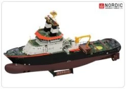 Turk Model Nordic Emergency Tug Boat 1:72